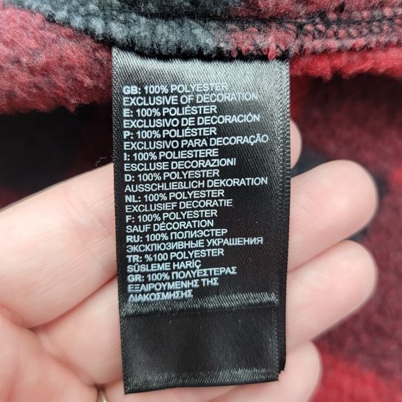 The North Face Women's Crescent Buffalo Plaid Pullover Hoodie - Picture 9 of 12